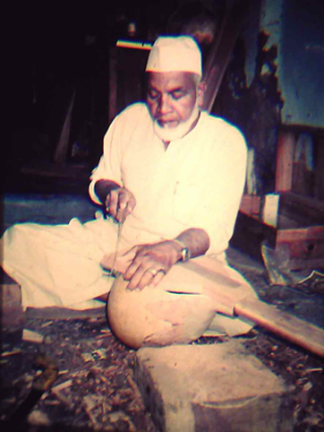 cutting the tabli to size