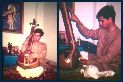 tuning the tanpura